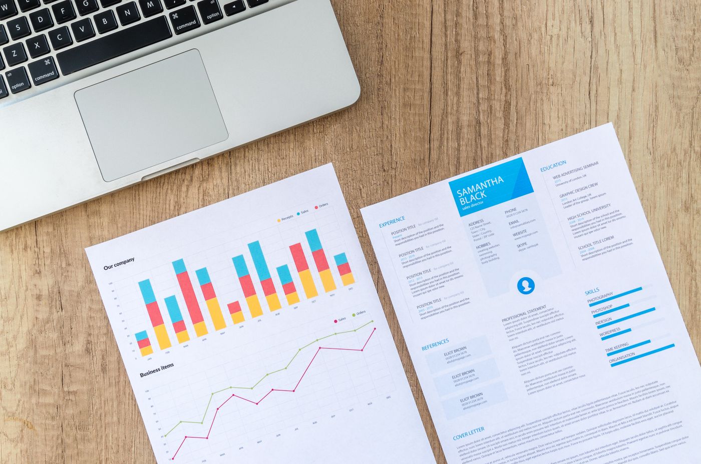 Operations dashboard with dispatch and finance charts